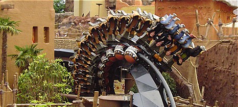 Phantasialand-Neuheit 2006: Black Mamba im neuen Bereich "Deep in Africa"