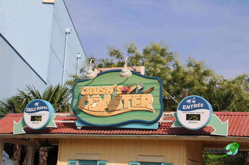Crush's Coaster - Walt Disney Studios Paris