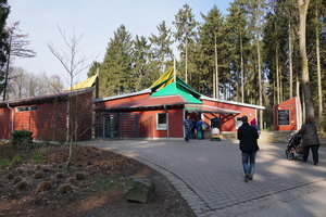 Eingangsgebäude des Wildpark Frankenhof - Foto 1