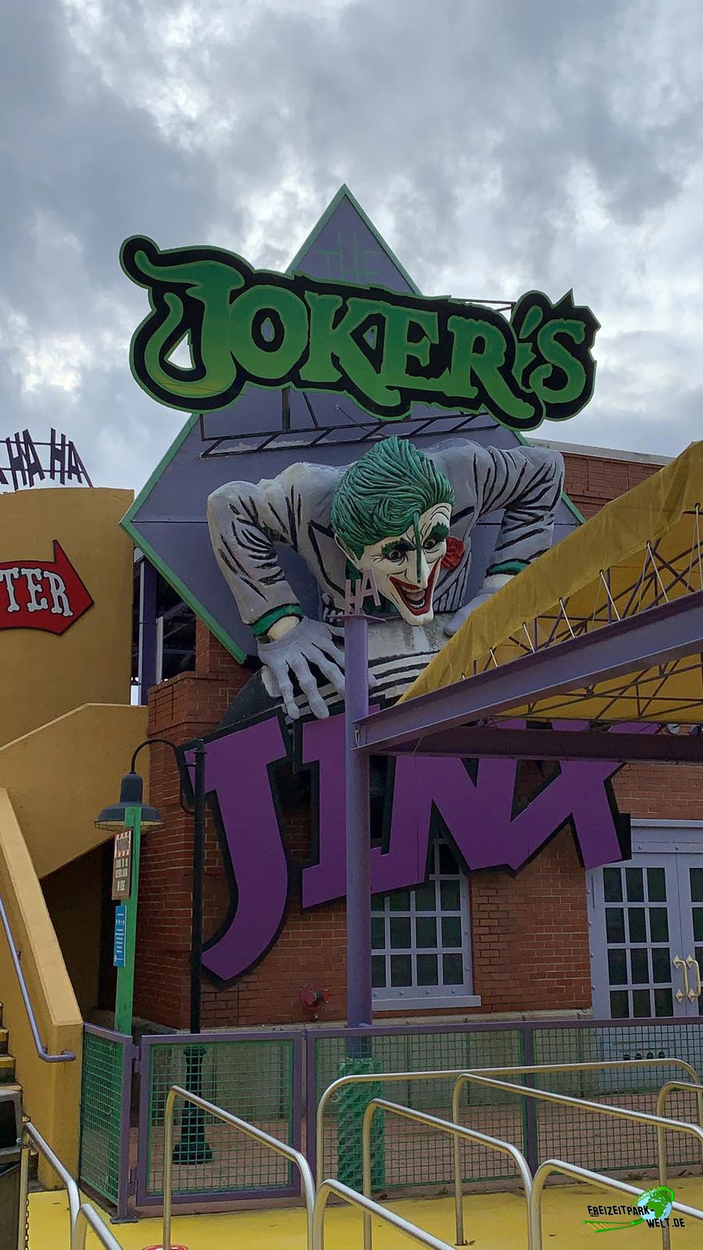 Joker's Jinx - Six Flags America | Freizeitpark-Welt.de